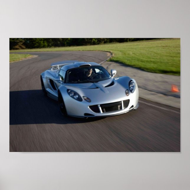 2012 Hennessey Venom GT Poster (Framsidan)