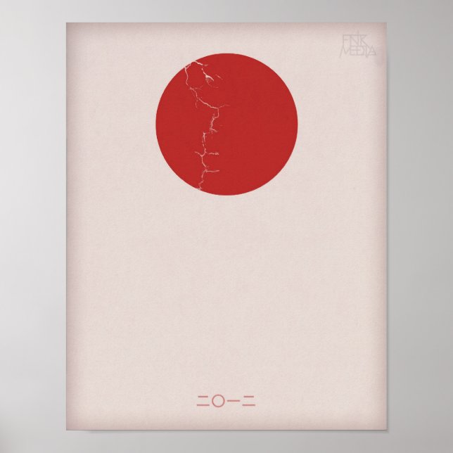 "2012" Japan Earthquake Relief Poster (Framsidan)