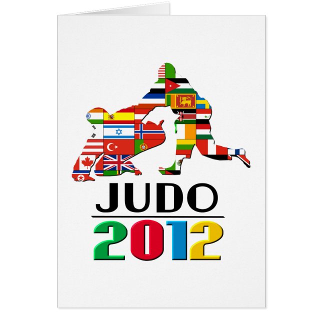 2012: Judo Hälsningskort (Framsidan)