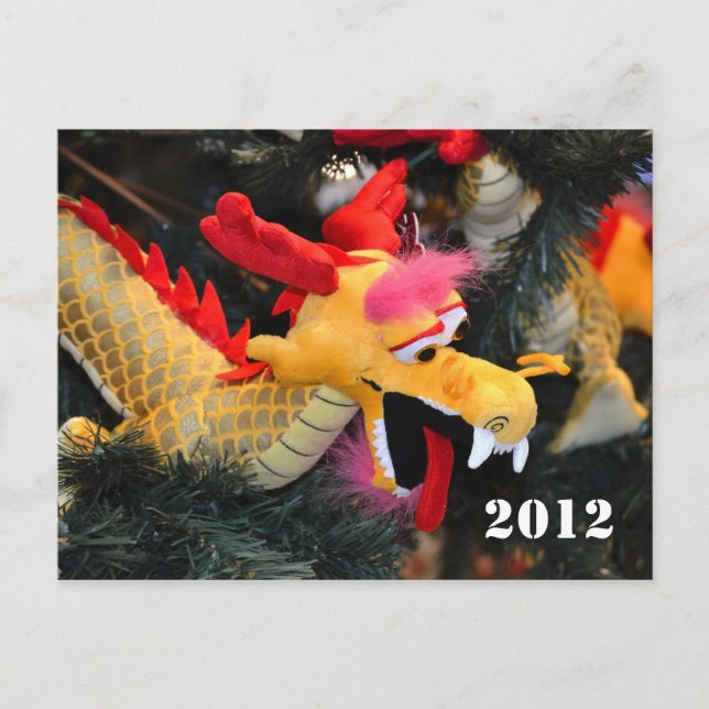 2012 Kalender Drak Postkort Vykort (Framsida)