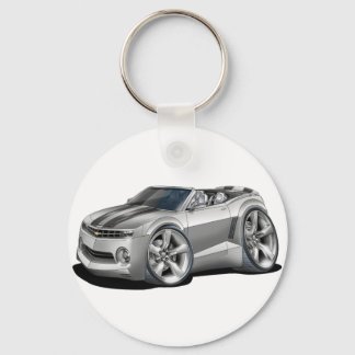 2012 konvertibel till Camaro Silver-Black Nyckelring