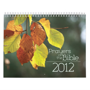 2012 kristna kalender: Böner av bibeln Kalender