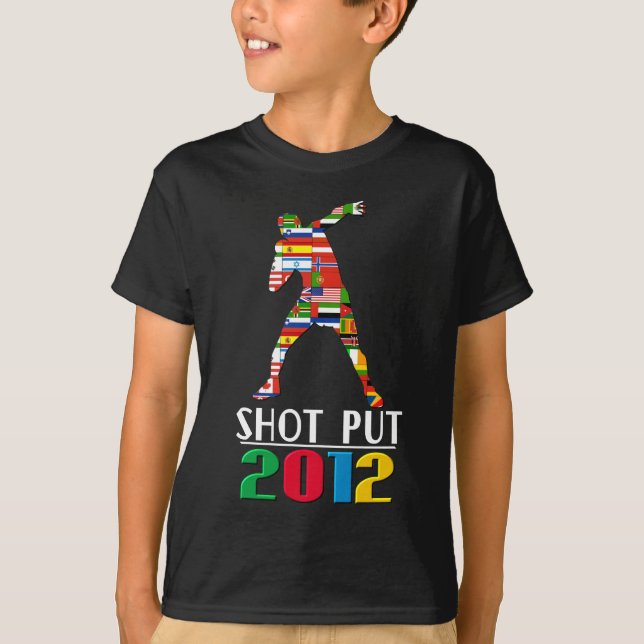 2012: Kulstötning Tee Shirt (Framsida)