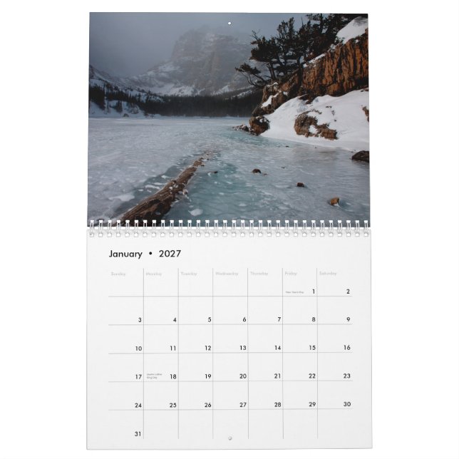 2012 landskap kalendern kalender (Jan 2027)