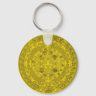 2012 Mayan kalender Keychain Nyckelring