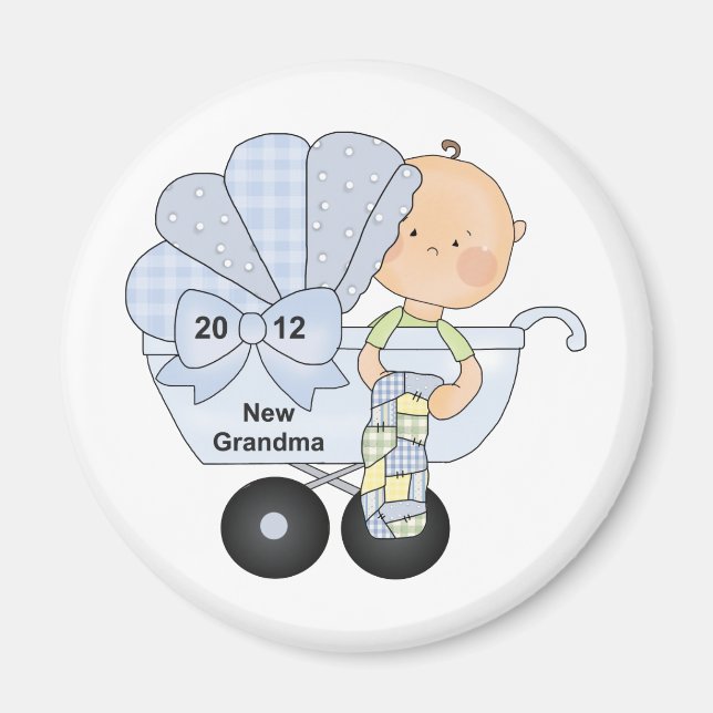 2012 Ny mormor Magnet (Framsidan)