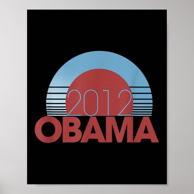 2012 Obama Retro-Vintagen Poster (Framsidan)
