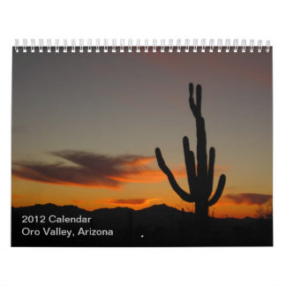 2012 Oro dal, Arizona kalender