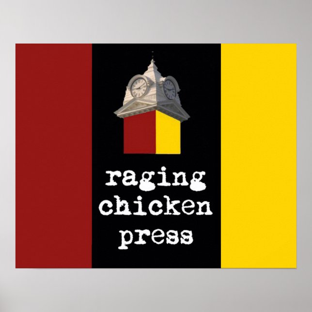 2012 poster av Raging Chicken Press Design (Framsidan)