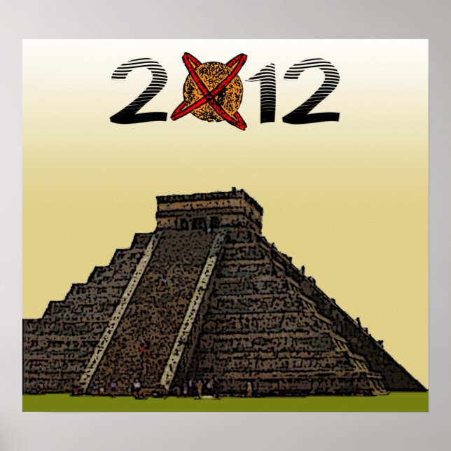 2012 Poster "Mayan Kukulkan Chichen Itza" v2 (Framsidan)