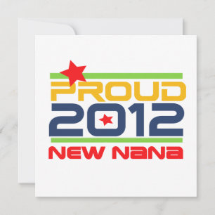2012 Proud Nana T-shirts och presenter