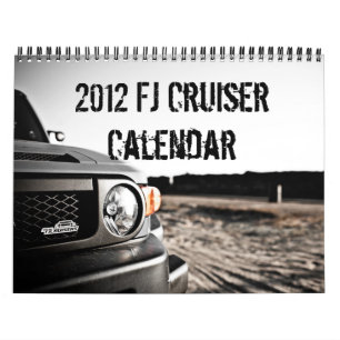 2012 så kryssarekalender för Cal FJ Kalender