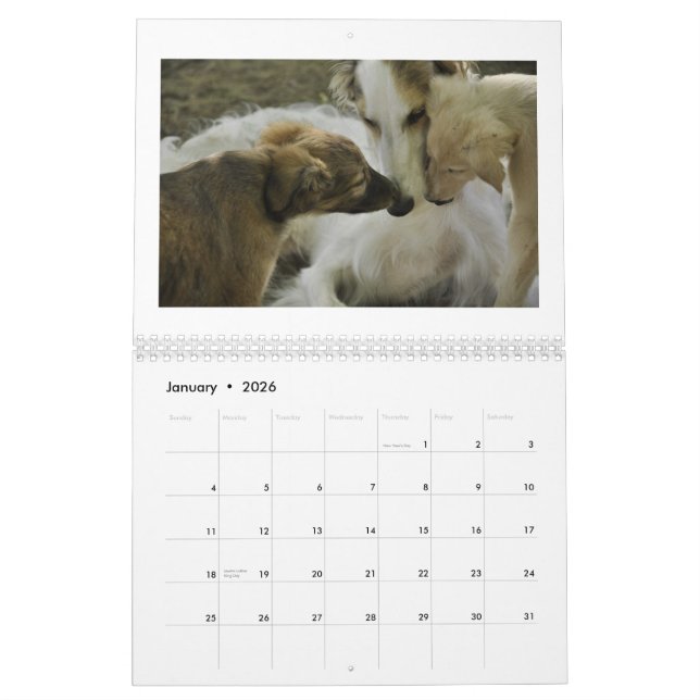 2012 Silken Windhounds Kalender (Jan 2026)