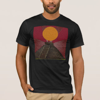2012 skjortaT-tröja som beklär "Mayan Chichen Itza Tee Shirt