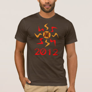 2012 skjortaT-tröja som beklär "solen för planet X T-shirt