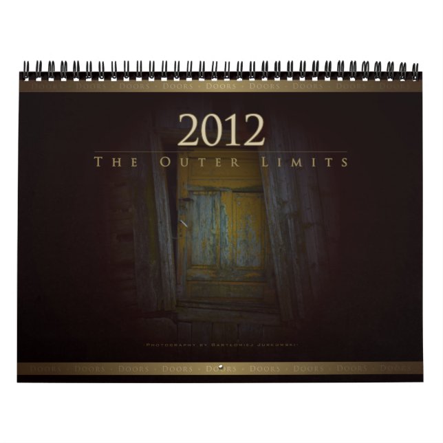 2012 som det yttre begränsar: Dörrar - kalender (Omslag)