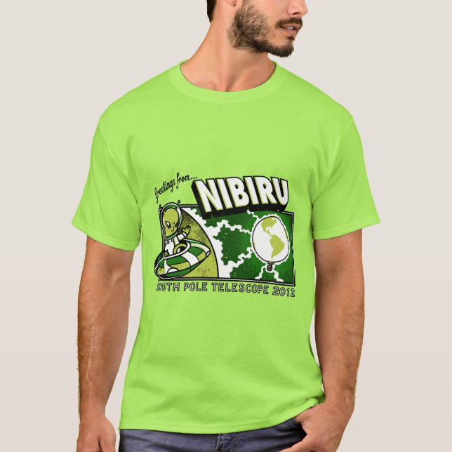 2012 South Pole Telescope T-Shirt (Framsida)