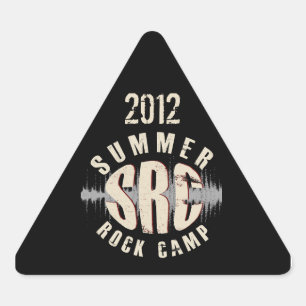 2012 SRC Triangle Sticker Triangelformat Klistermärke