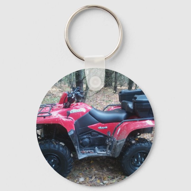 2012 Suzuki Kung Quad 500 Nyckelring (Framsida)
