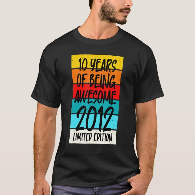2012 t fartyg 10 år efter att ha varit Fantastisk Shirt (Framsida)