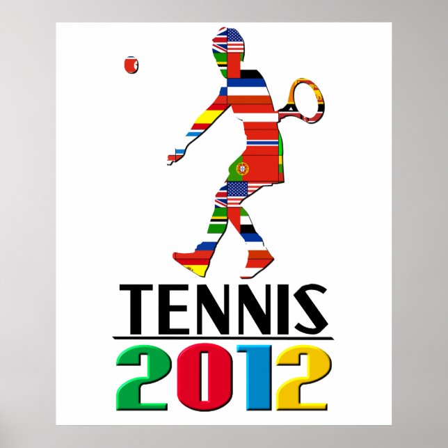 2012: Tennis Poster (Framsidan)