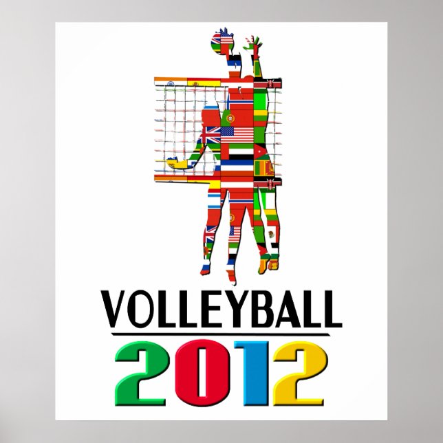 2012: Volleyball Poster (Framsidan)
