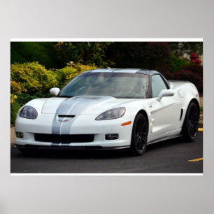 2013 60th årsdag C6 Corvette ZR1 Poster