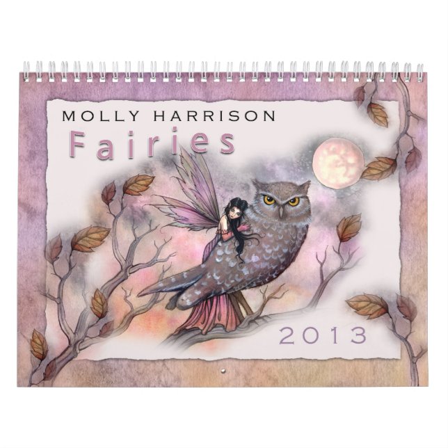 2013 Älvkalender av Molly Harrison Kalender (Omslag)
