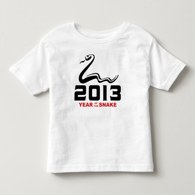 2013 år av ormen tee shirt (Framsida)