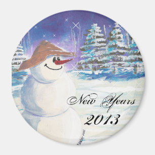 2013 års art i Snögubbe Magnet
