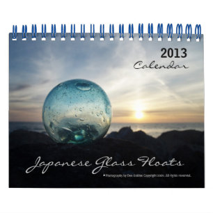 2013 års kalender för Flyt av japanskt glas