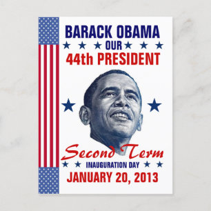 2013 års presidentinvigning vykort