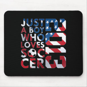2013 Bara en pojke som älskar fotboll 13-årsdag Musmatta