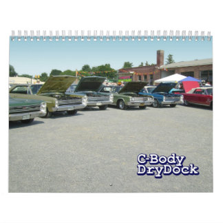 2013 C-Förkroppsliga den Mopar kalendern Kalender