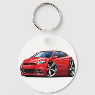 2013 Dodge Dart Red Car Nyckelring