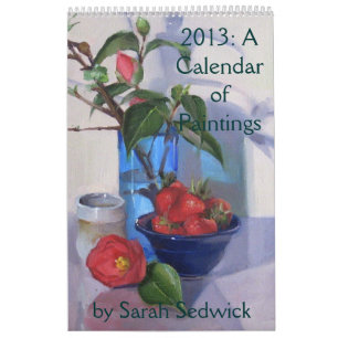 2013: En kalender av målningar av Sarah Sedwick