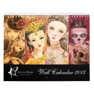 2013 fantasikalender - konst av Mitzi Sato-Wiuff Kalender