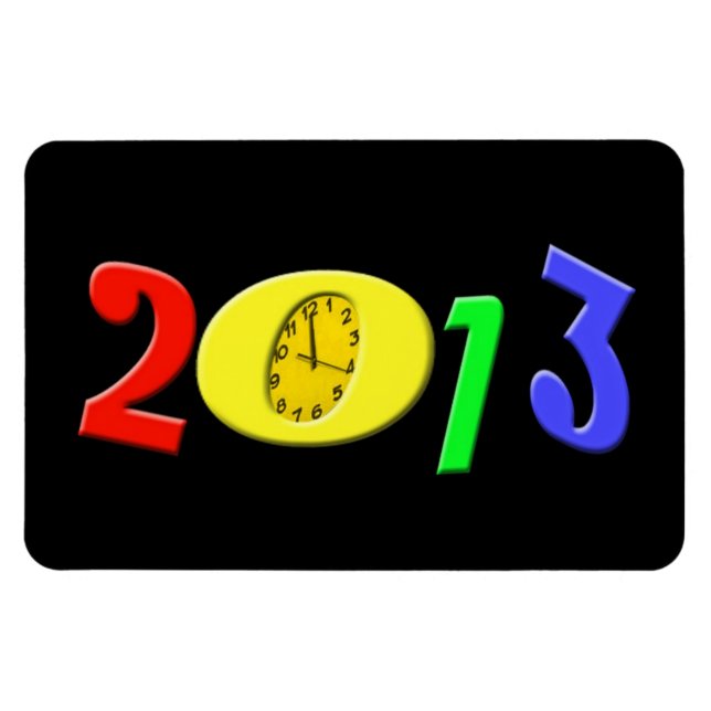 2013 Färger Magnet (Horisontell)