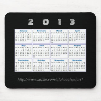 2013 kalender Mousepad Musmatta