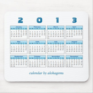 2013 kalender Mousepad Musmatta