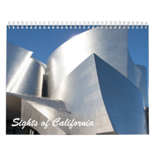 2013 kalender - siktar av Kalifornien