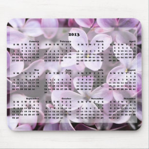 2013 kalenderlilor Mousepad Musmatta