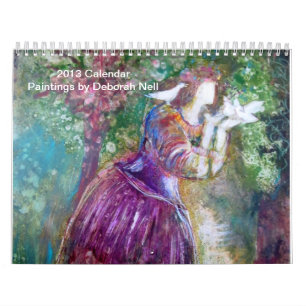 2013 kalendermålningar av Deborah Nell Kalender