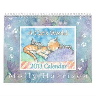 2013 Kattkalender av Molly Harrison Kalender
