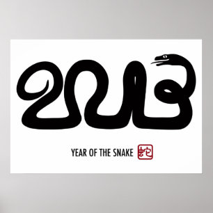 2013 Kinesiskt nyår - Poster