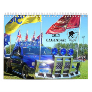 2013 kulor i kalendern för vapenUteklubb Kalender