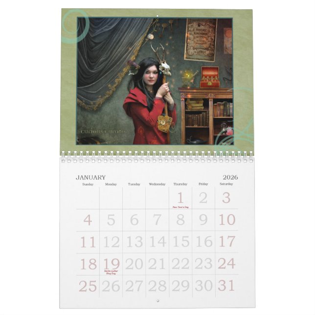 2013 kvinnlig av fantasikalender kalender (Jan 2026)