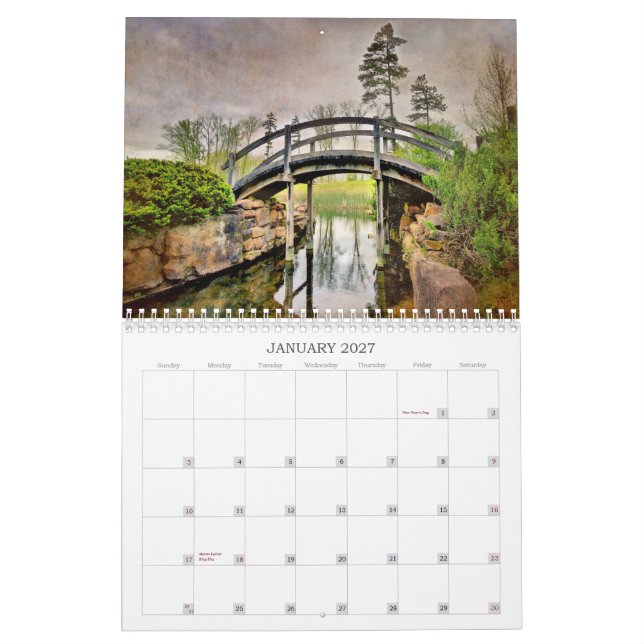 2013 landskap fotografikalendern kalender (Jan 2027)