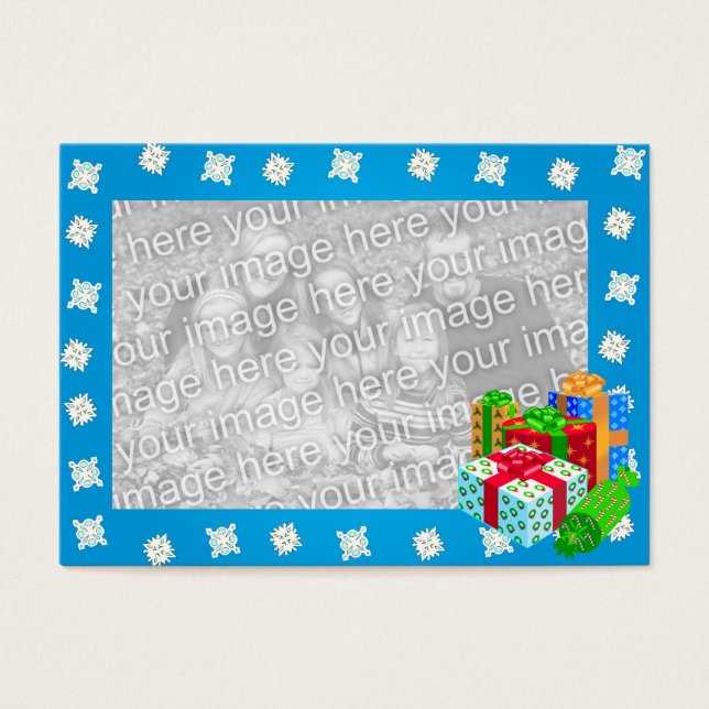 2013 Pocket/Mini/Wallet Storlek julkalender Visitkort (Framsidan)
