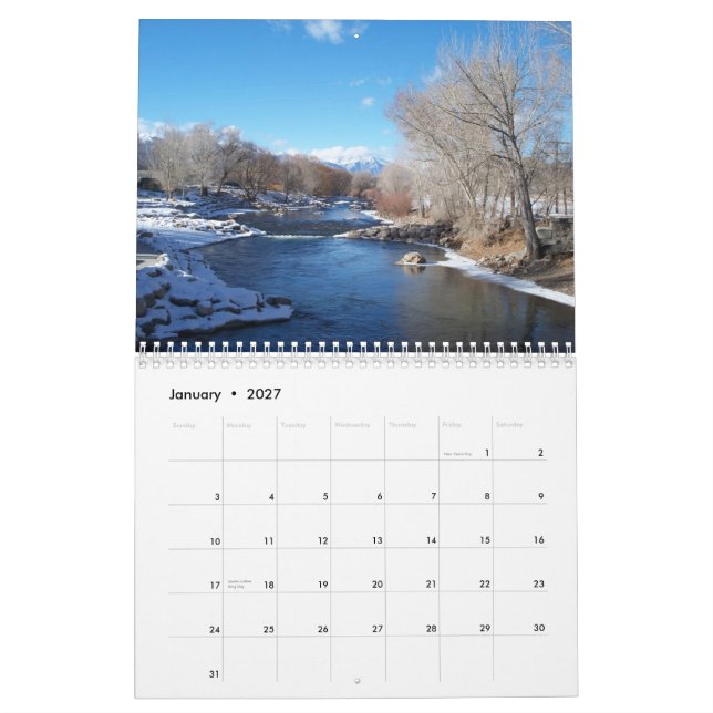 2013 Salida, Colorado kalender (Jan 2027)